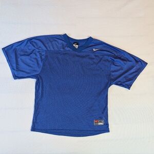 Nike Youth Boy's XL (18-20) Royal Blue Football Practice Jersey Mesh
